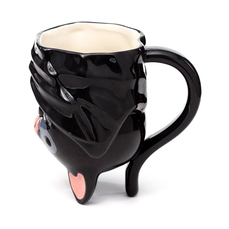 Bat Upside Down Ceramic Shaped Mug - Gift Arch