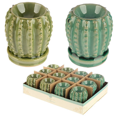 Eden Mini Cactus Ceramic Oil Burner - Gift Arch