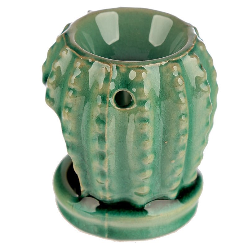 Eden Mini Cactus Ceramic Oil Burner - Gift Arch