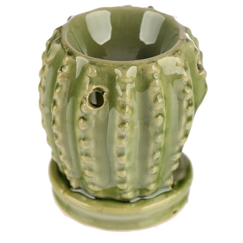 Eden Mini Cactus Ceramic Oil Burner - Gift Arch