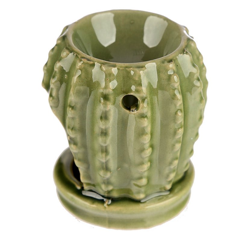 Eden Mini Cactus Ceramic Oil Burner - Gift Arch