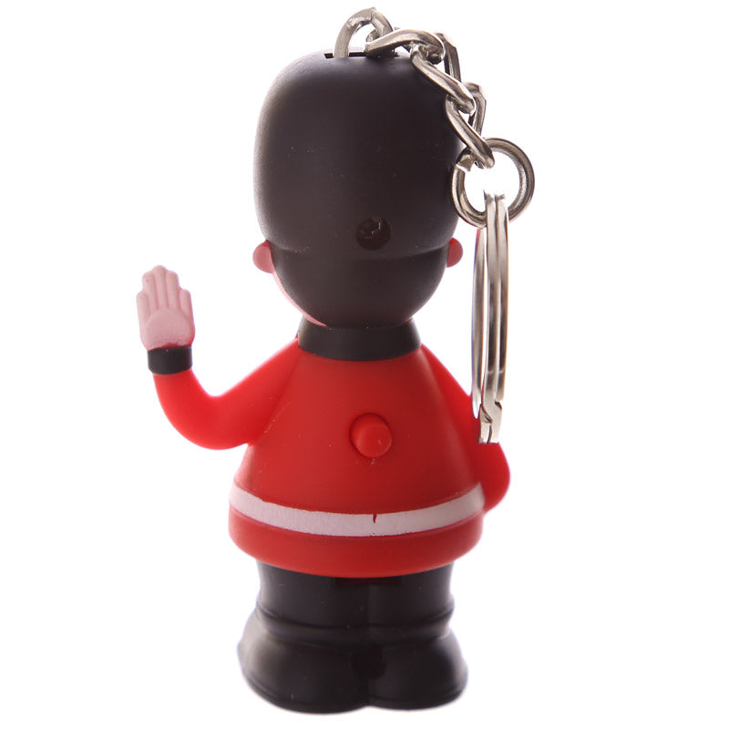 London Guardsman LED Keyring with Sound (Rule Britannia) - Gift Arch