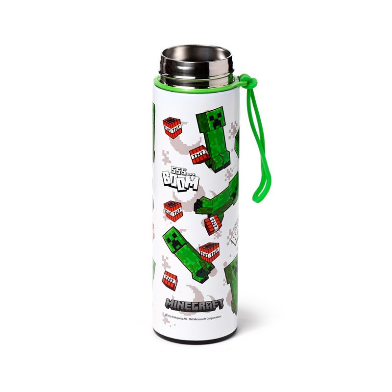Minecraft SSS… BOOM Hot & Cold Digital Thermometer Bottle - Gift Arch