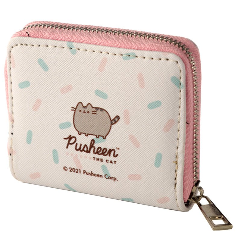 Pusheen Foodie Cat Zip Around Small Wallet Purse - Gift Arch