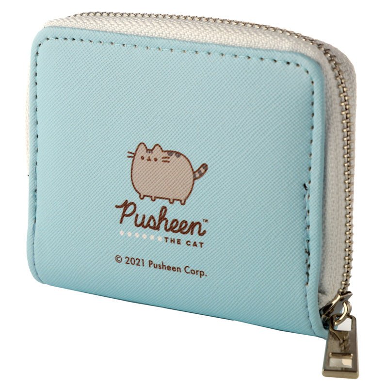 Pusheen Foodie Cat Zip Around Small Wallet Purse - Gift Arch