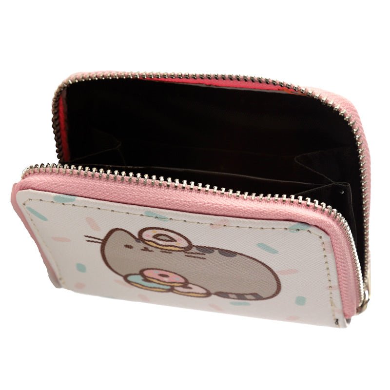 Pusheen Foodie Cat Zip Around Small Wallet Purse - Gift Arch