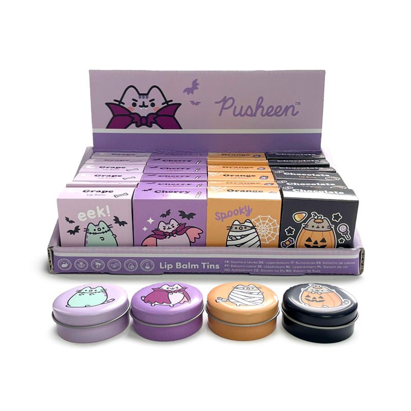 Pusheen the Cat Halloween Lip Balm in a Tin - Gift Arch