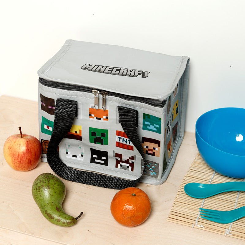 RPET Cool Bag Lunch Bag Minecraft Faces - Gift Arch