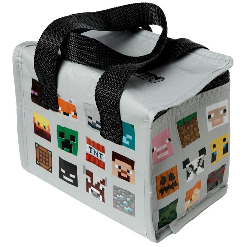 RPET Cool Bag Lunch Bag Minecraft Faces - Gift Arch