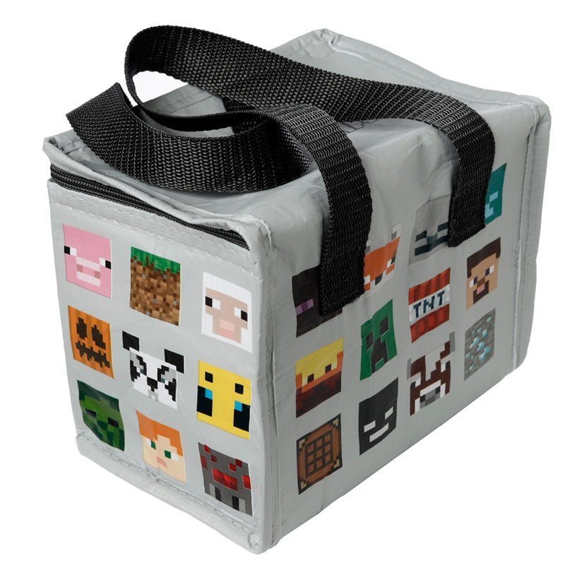 RPET Cool Bag Lunch Bag Minecraft Faces - Gift Arch