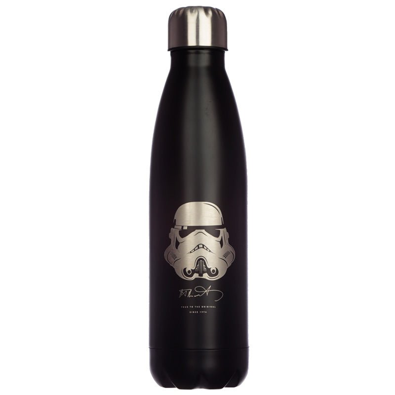 The Original Stormtrooper Hot & Cold Drinks Bottle 500ml Black - Gift Arch