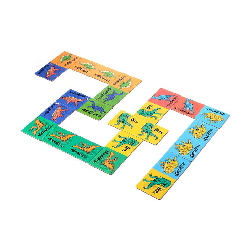 Dinosauria Kids Dominoes Set - Gift Arch