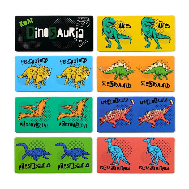 Dinosauria Kids Dominoes Set - Gift Arch