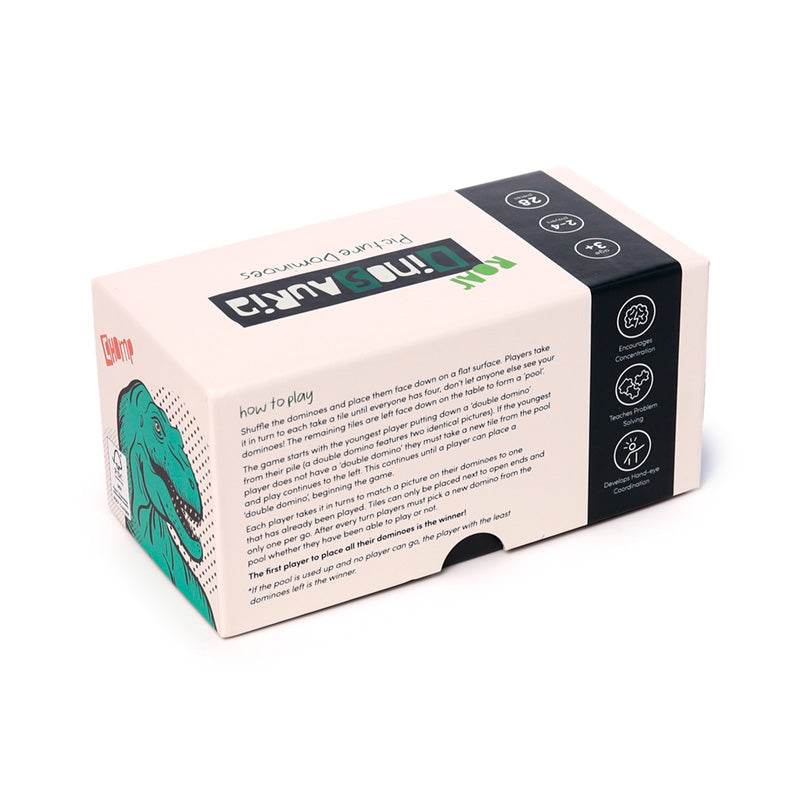 Dinosauria Kids Dominoes Set - Gift Arch