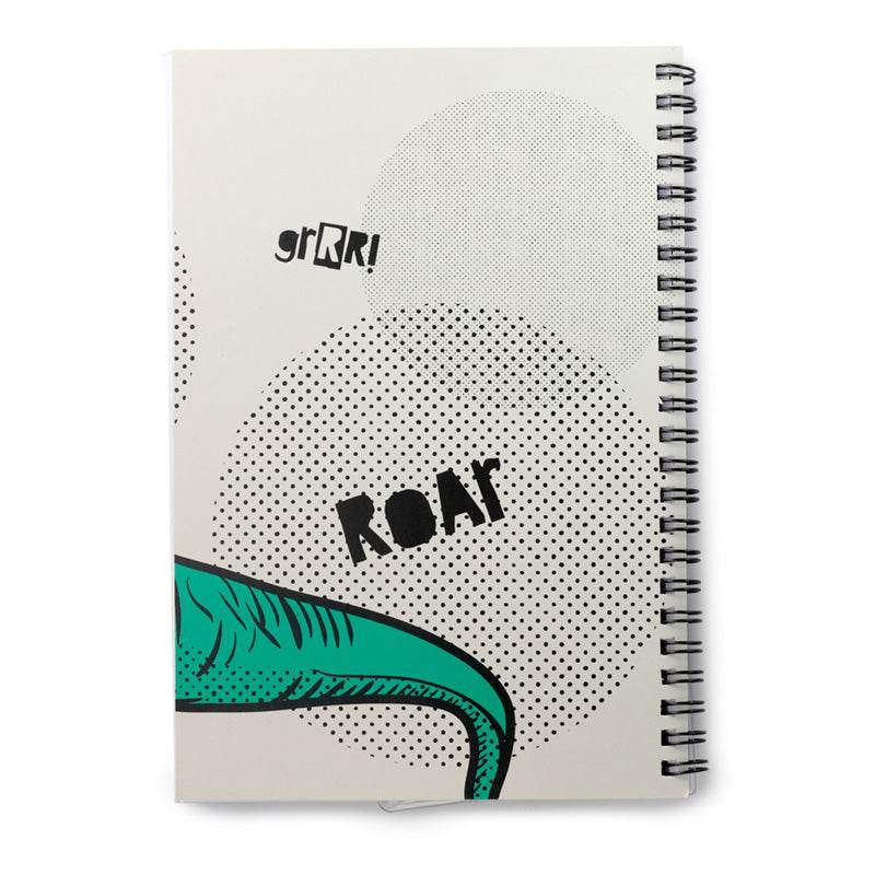 Dinosauria Ring Bound Notepad & Pencil Case 6 Piece Stationery Set - Gift Arch