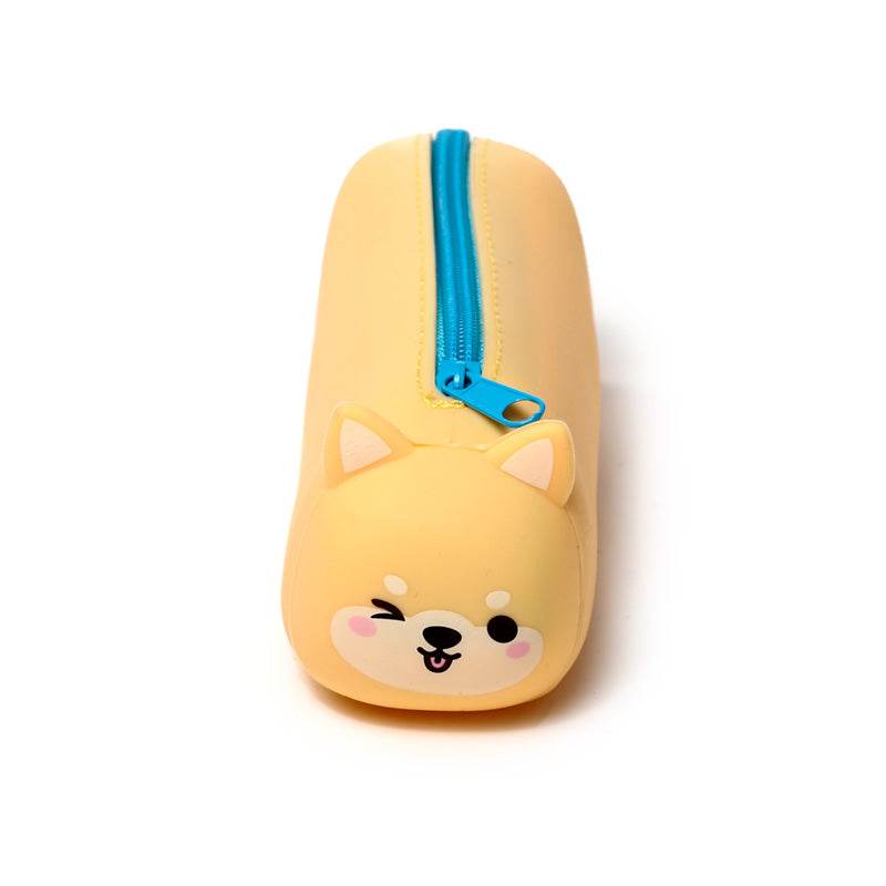 Adoramals Shiba Inu Dog Silicone Pencil Case - Gift Arch