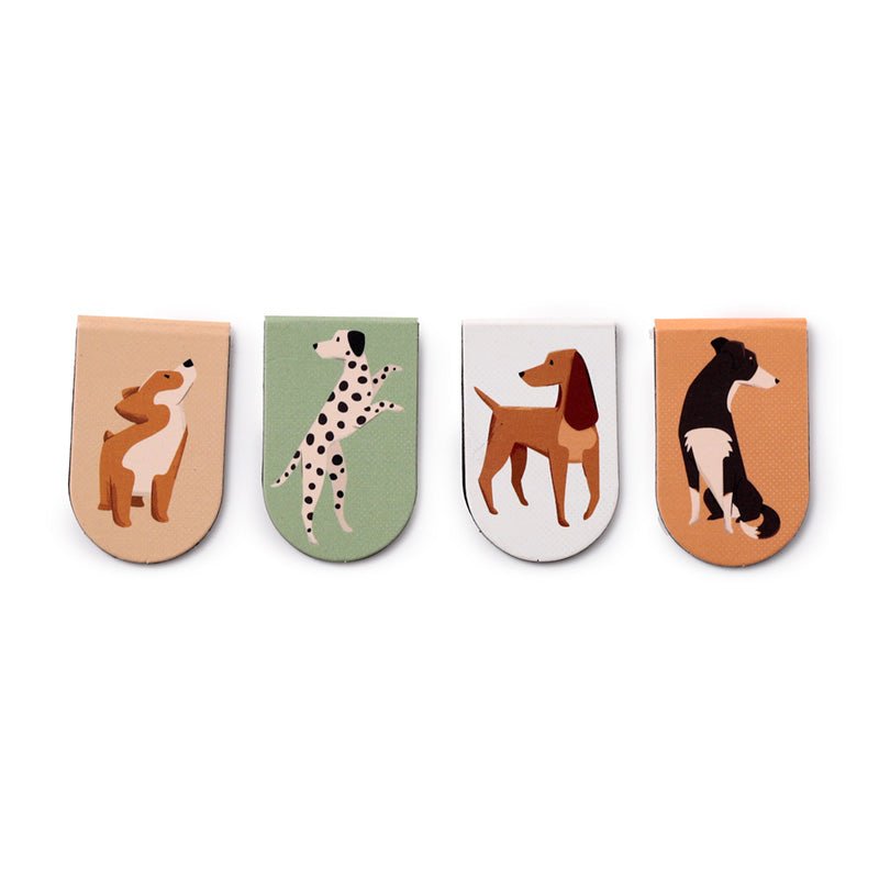 Barks Dog Magnetic Bookmark Set - Gift Arch