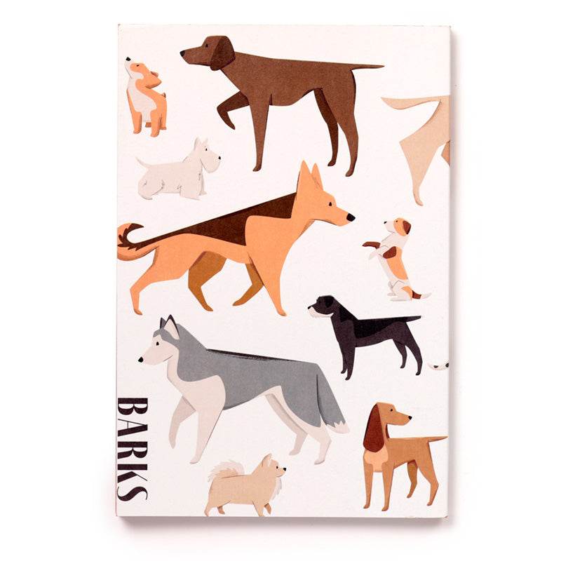 Barks Dog Recycled Paper A5 Notebook - Gift Arch