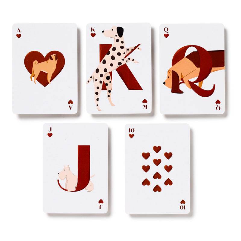Barks Dog Standard Playing Card Deck - Gift Arch