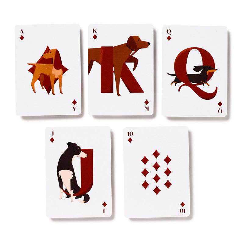 Barks Dog Standard Playing Card Deck - Gift Arch