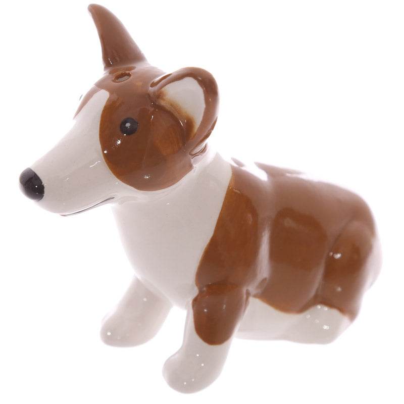 Queen & Corgi Ceramic Salt & Pepper Set - Gift Arch