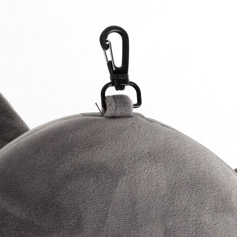 Relaxeazzz French Bulldog Plush Travel Pillow & Eye Mask - Gift Arch