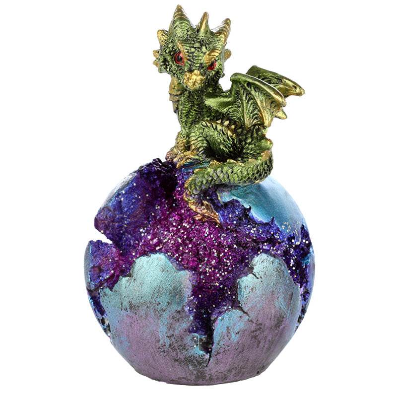 Baby Dragon LED Geode Dragon Egg - Gift Arch