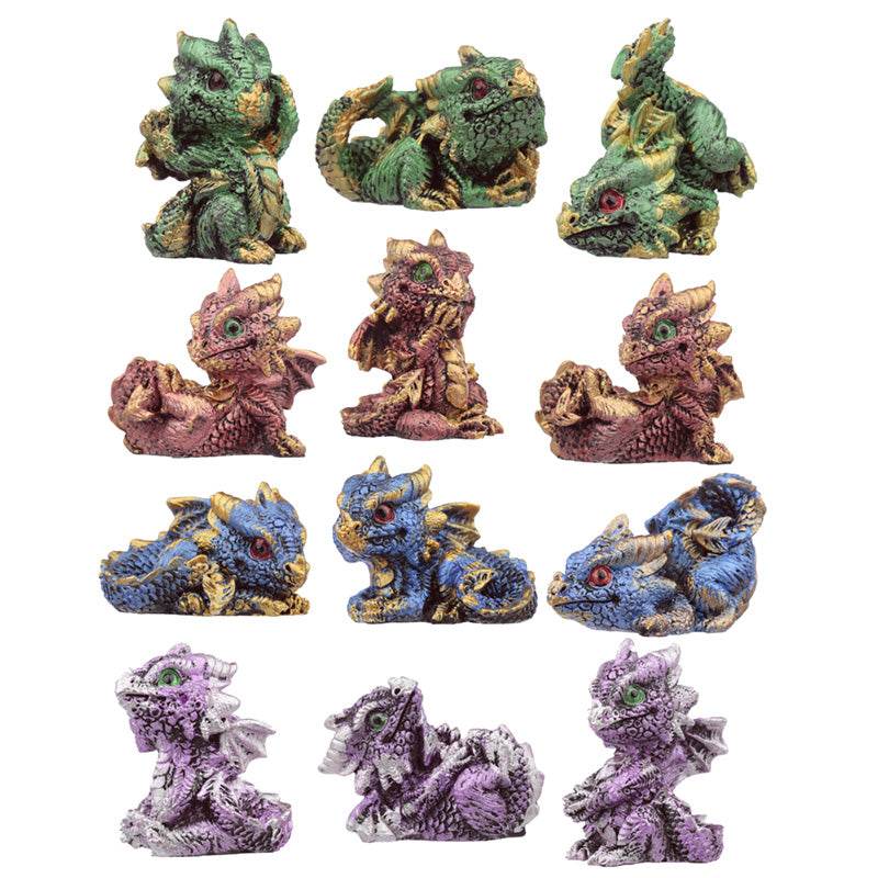 Crystal Baby Dragon World Figures - Gift Arch