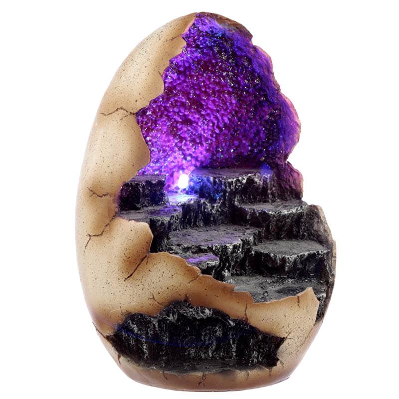 Crystal Dragon Egg LED World Figures Display Stand - Gift Arch