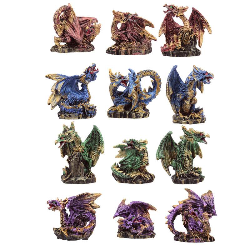 Dark Legends Crystal Cave Dragon World Figures - Gift Arch