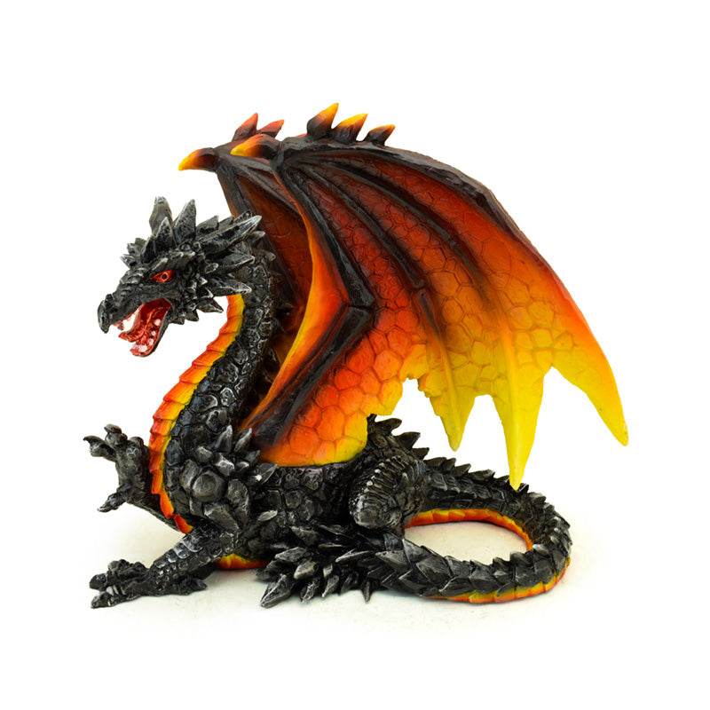Dark Legends Defender of the Night Obsidian Fire Dragon - Gift Arch