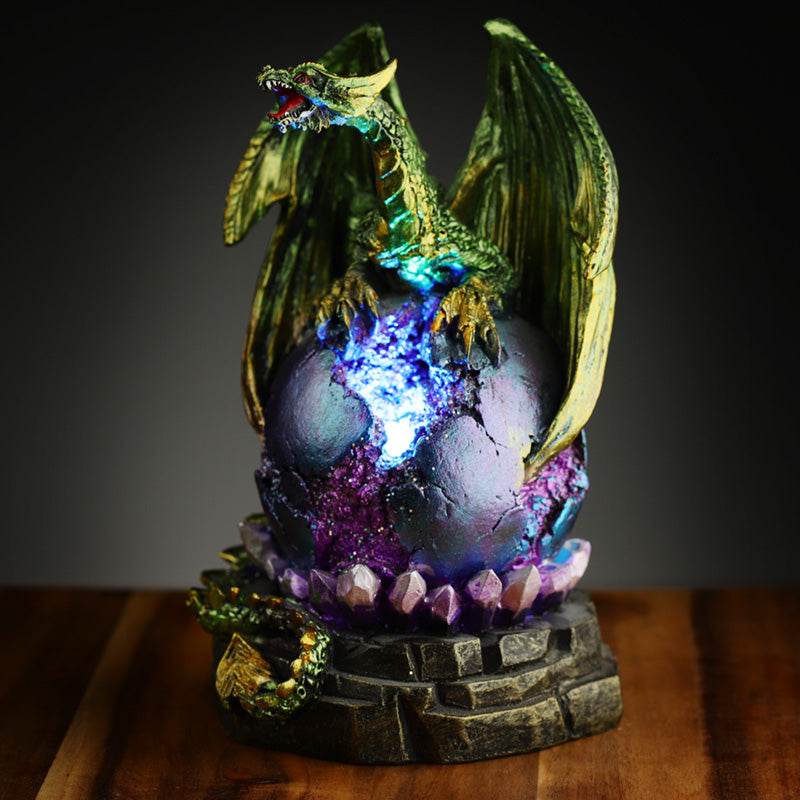 Dark Legends LED Geode Plinth Dragon Egg - Gift Arch