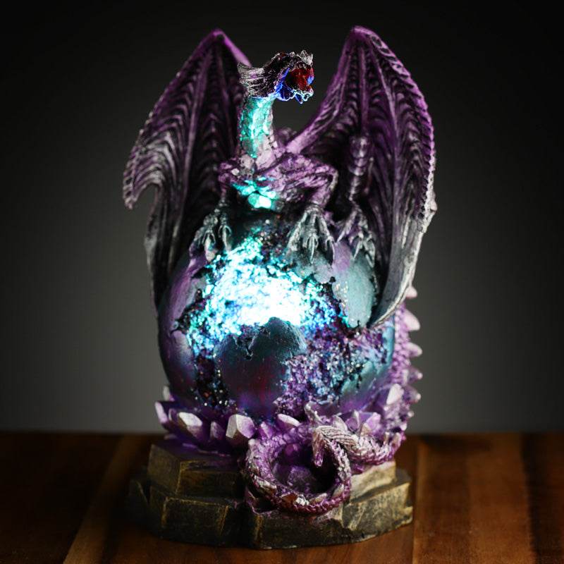 Dark Legends LED Geode Plinth Dragon Egg - Gift Arch