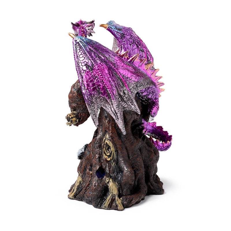 Dark Legends LED Keeper of the Death Gate Amethyst Dragon - Gift Arch