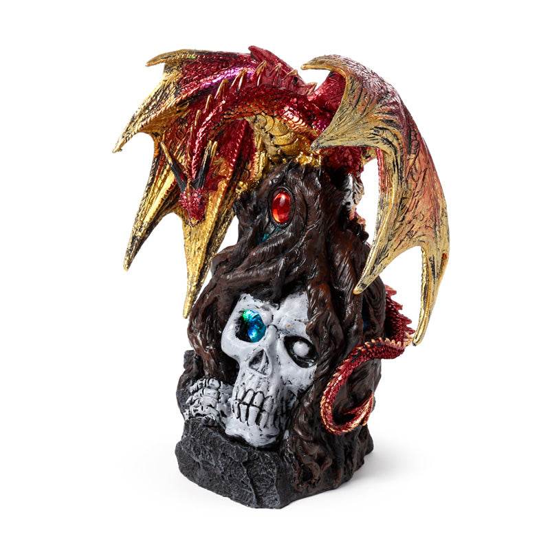 Dark Legends LED Keeper of the Death Gate Ruby Dragon - Gift Arch