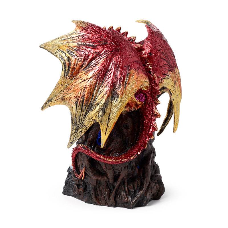 Dark Legends LED Keeper of the Death Gate Ruby Dragon - Gift Arch