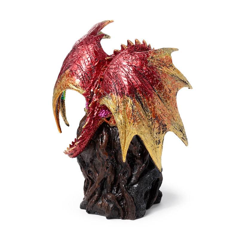 Dark Legends LED Keeper of the Death Gate Ruby Dragon - Gift Arch