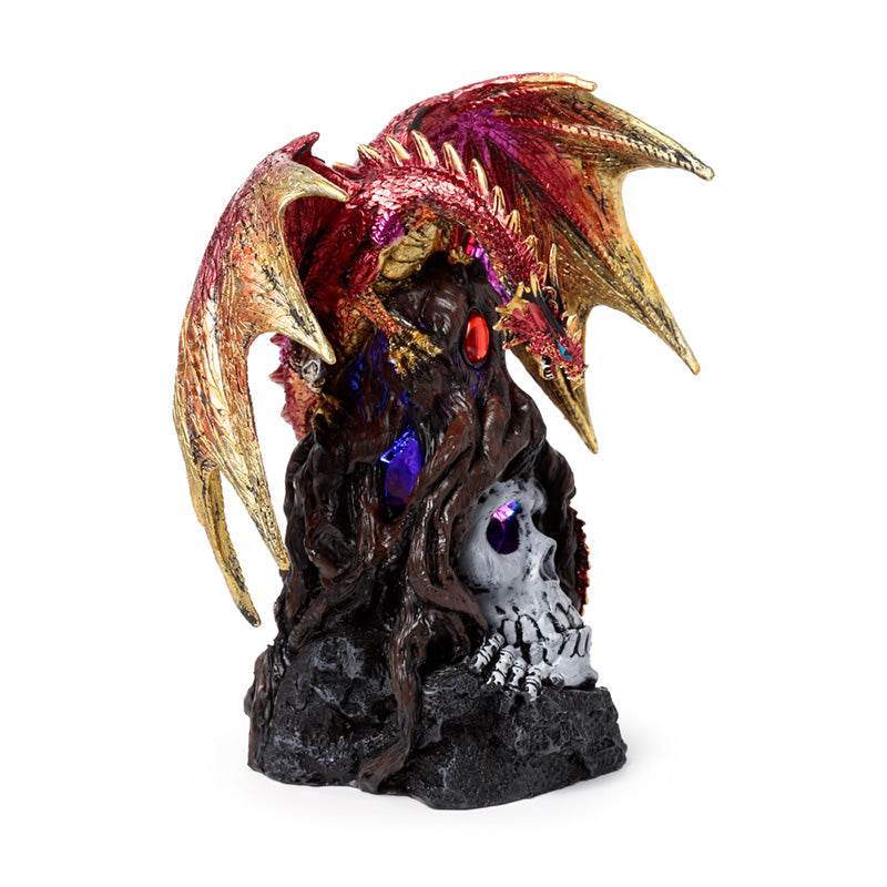 Dark Legends LED Keeper of the Death Gate Ruby Dragon - Gift Arch