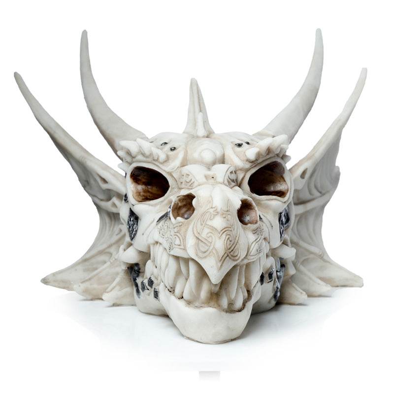 Dragon Skull Decoration with Metallic Detail - Gift Arch