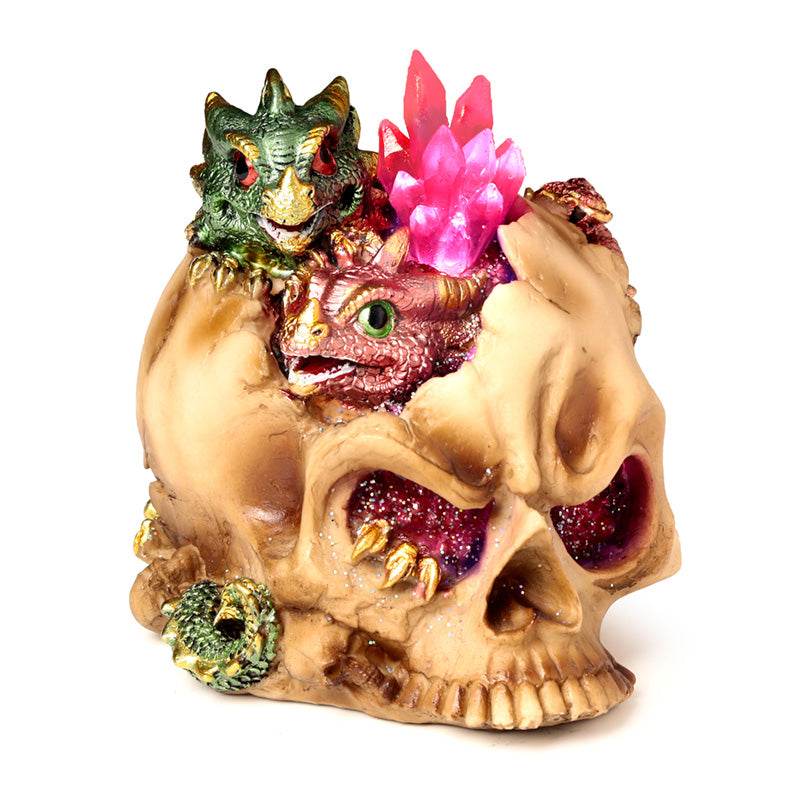 Elements Baby Dragon LED Crystal Skull - Gift Arch