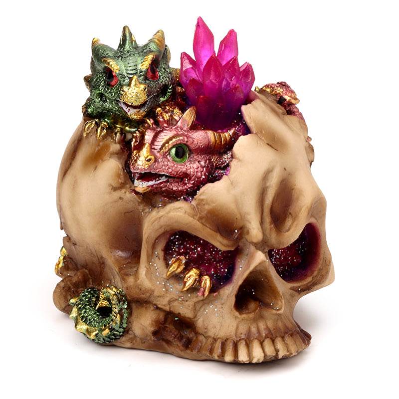 Elements Baby Dragon LED Crystal Skull - Gift Arch