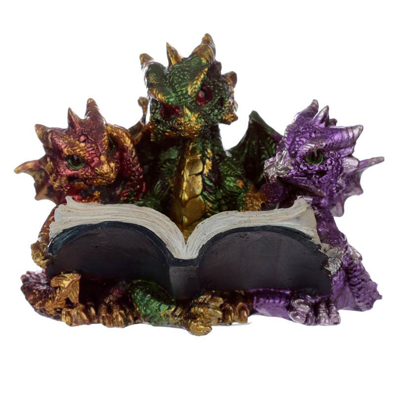 Elements Triple Baby Dragons Reading - Gift Arch