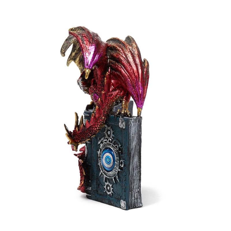 Enchanted Nightmare All Seeing Book Fire Dragon - Gift Arch