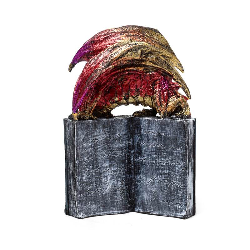 Enchanted Nightmare All Seeing Book Fire Dragon - Gift Arch