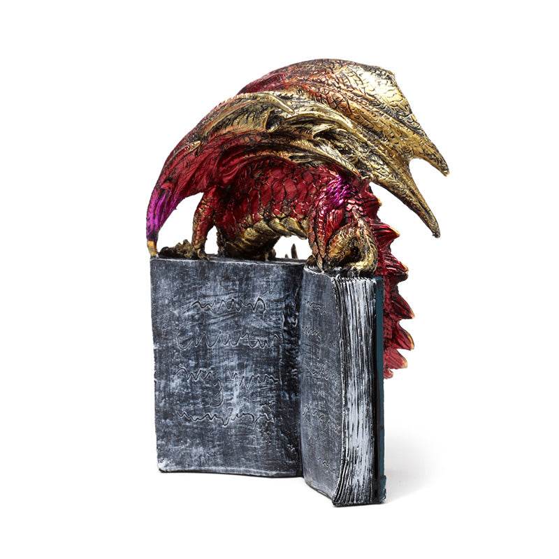 Enchanted Nightmare All Seeing Book Fire Dragon - Gift Arch
