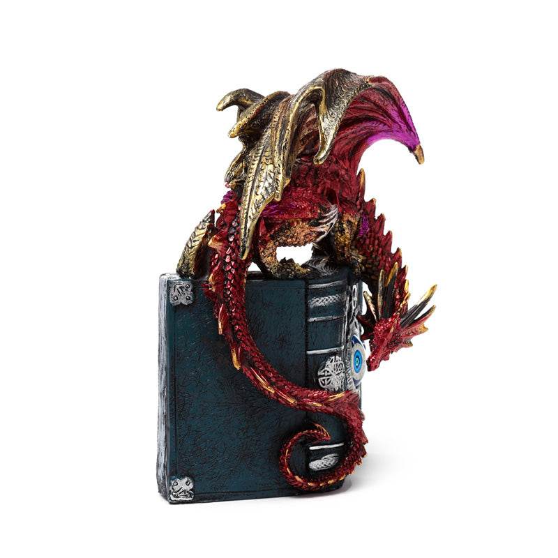 Enchanted Nightmare All Seeing Book Fire Dragon - Gift Arch