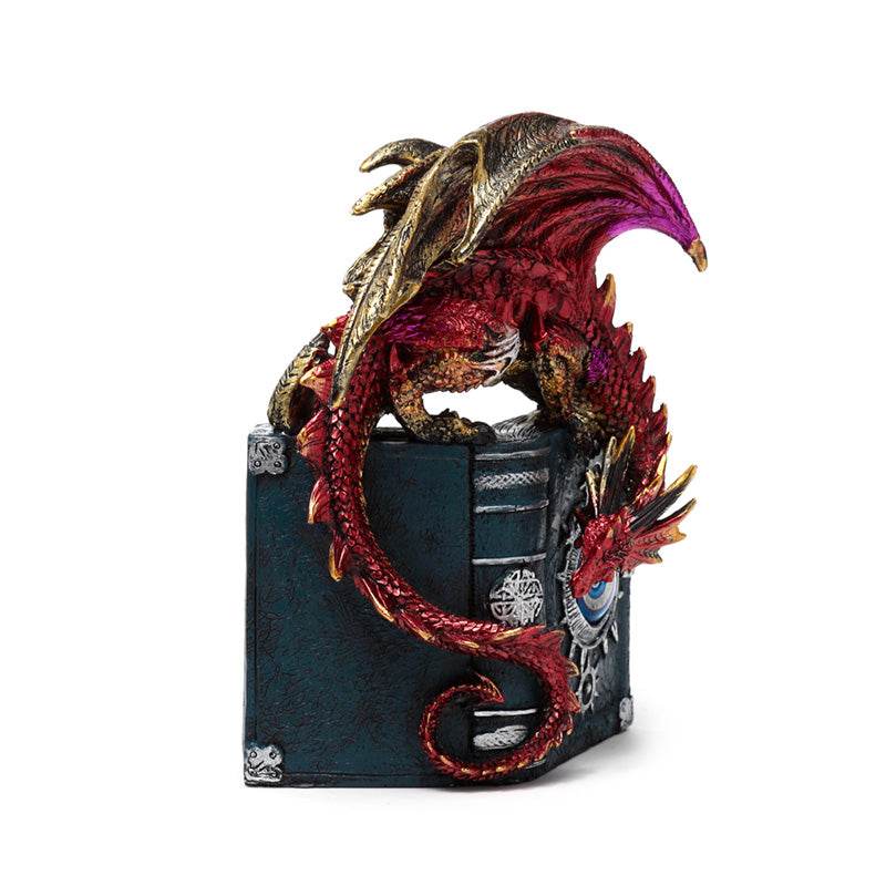 Enchanted Nightmare All Seeing Book Fire Dragon - Gift Arch