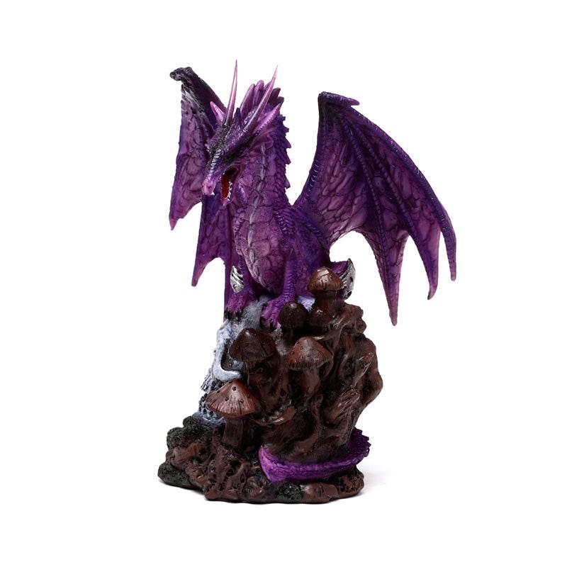 Enchanted Nightmare Amethyst Spirit of the Forest Skull Dragon - Gift Arch