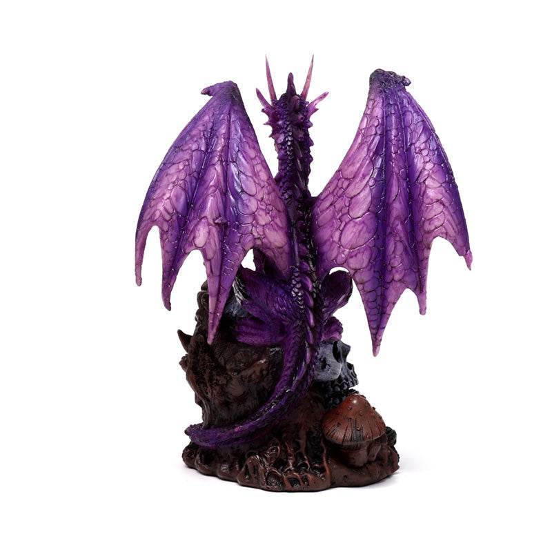 Enchanted Nightmare Amethyst Spirit of the Forest Skull Dragon - Gift Arch