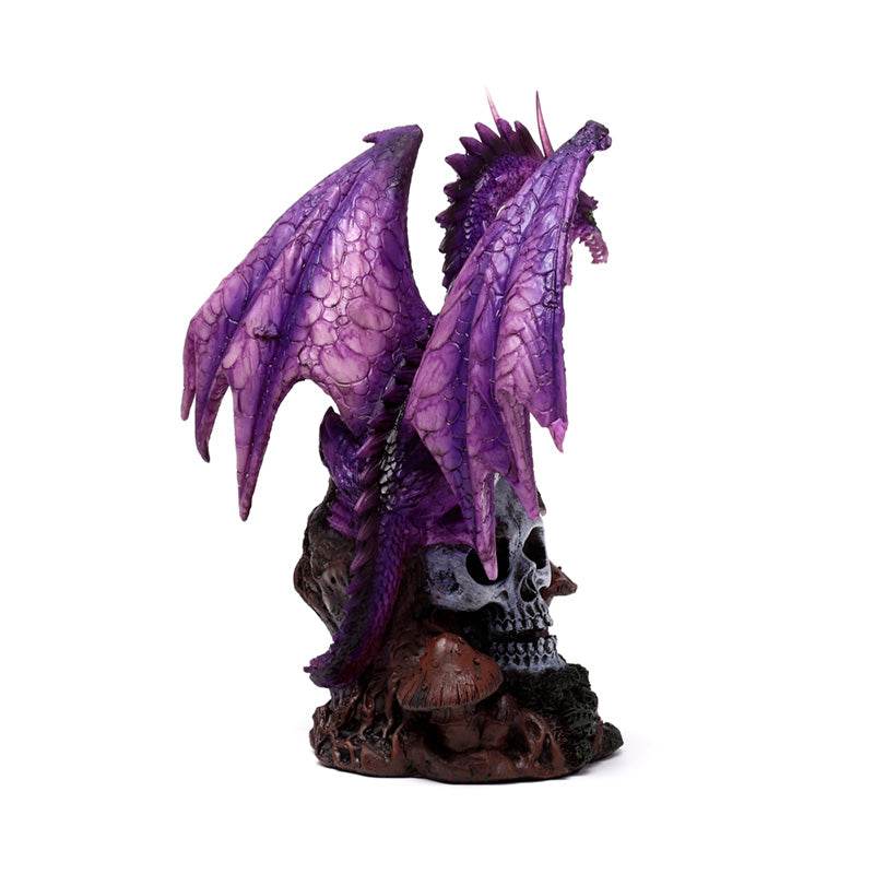 Enchanted Nightmare Amethyst Spirit of the Forest Skull Dragon - Gift Arch